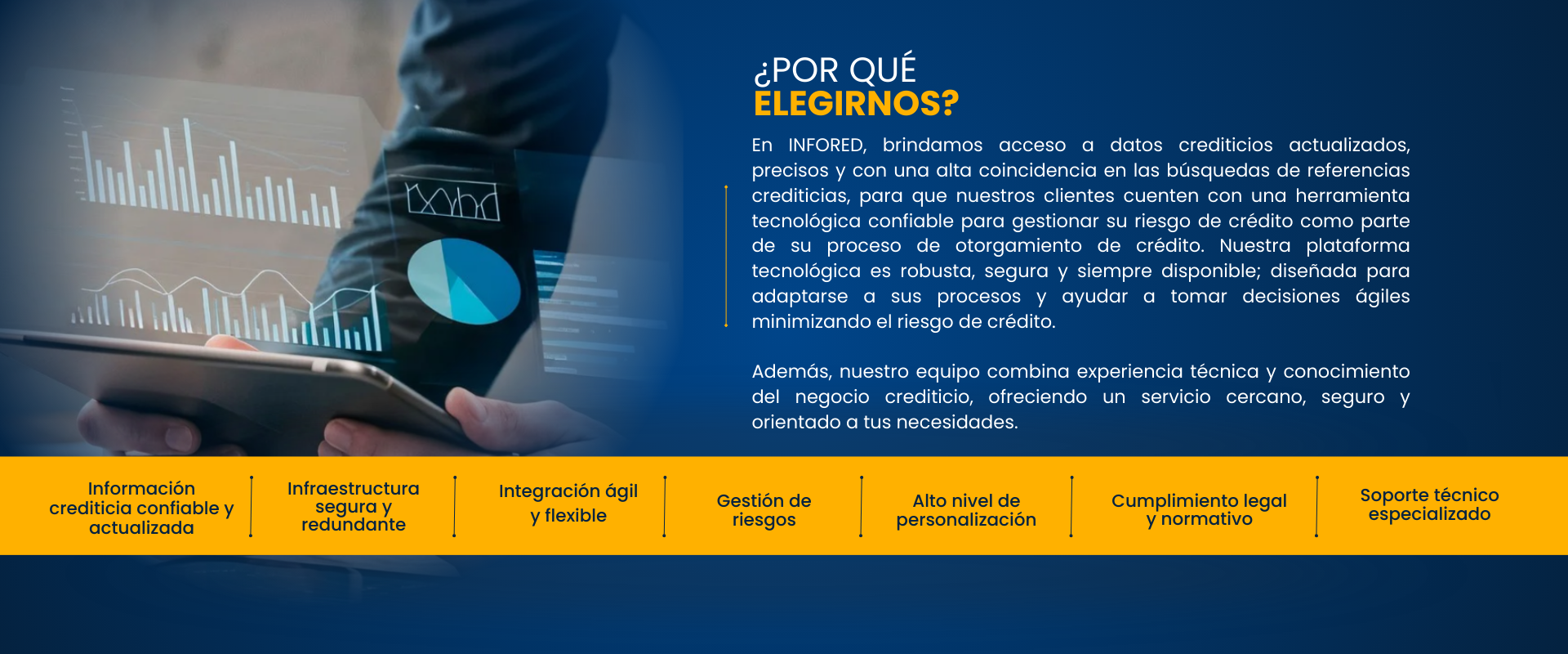 ¿Por qué elegirnos? - InfoRed